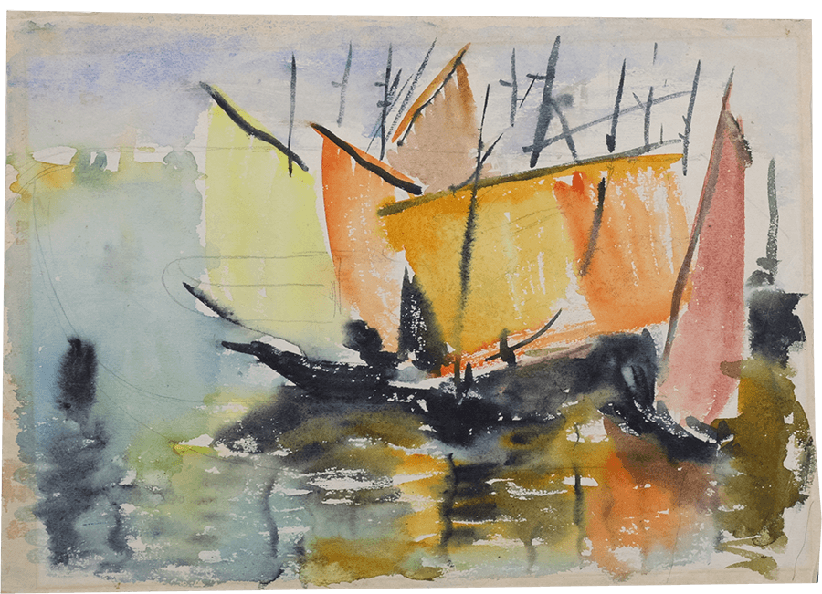 Тимирев Владимир. “Цветные паруса”. 1930-е